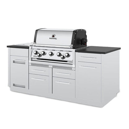 Broil King 79" 5-Burner Imperial S 590i Gas Grill Center w/ Side