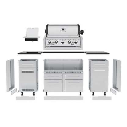 Broil King 79" 5-Burner Imperial S 590i Gas Grill Center w/ Side