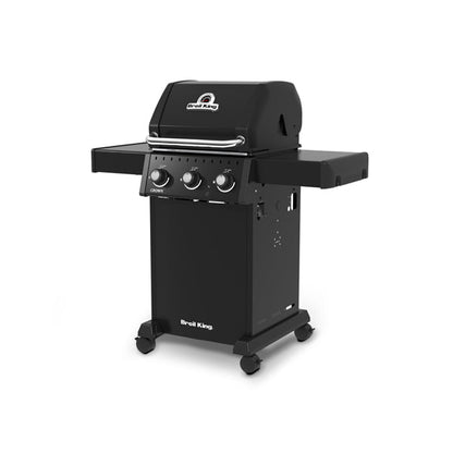 Broil King Crown 310 46" 3-Burner Black Propane Gas Grill