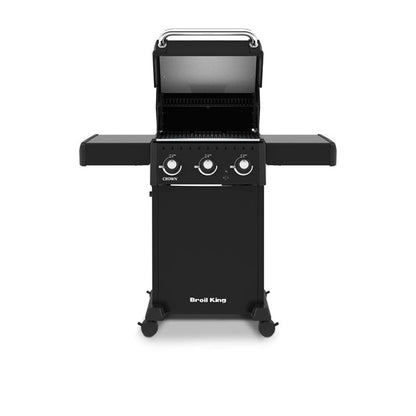 Broil King Crown 310 46" 3-Burner Black Propane Gas Grill