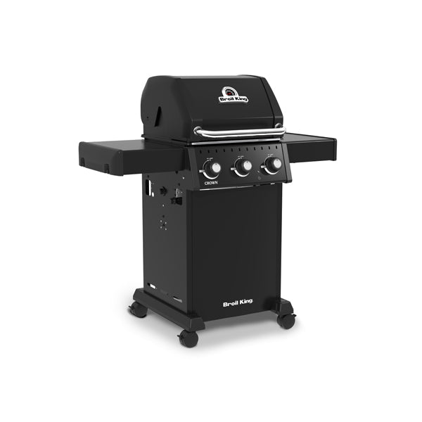 Broil King Crown 310 46" 3-Burner Black Propane Gas Grill