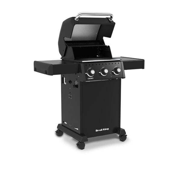 Broil King Crown 310 46" 3-Burner Black Propane Gas Grill