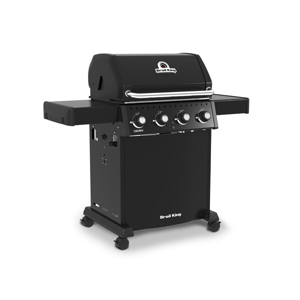 Broil King Crown 410 46" 3-Burner Black Propane Gas Grill
