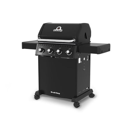 Broil King Crown 410 46" 3-Burner Black Propane Gas Grill