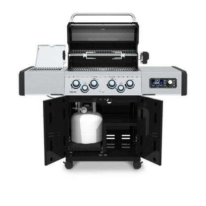 Broil King Regal Q 490 Pro IR 63" Black Propane Gas Grill With iQue