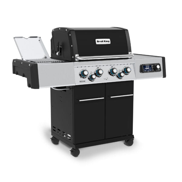 Broil King Regal Q 490 Pro IR 63" Black Propane Gas Grill With iQue