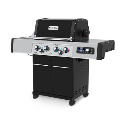 Broil King Regal Q 490 Pro IR 63" Black Natural Gas Grill With iQue