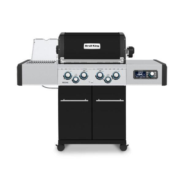 Broil King Regal Q 490 Pro IR 63" Black Natural Gas Grill With iQue