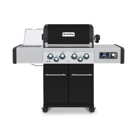 Broil King Regal Q 490 Pro IR 63" Black Propane Gas Grill With iQue