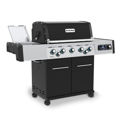Broil King Regal Q 590 Pro IR 63" Black Propane Gas Grill With iQue