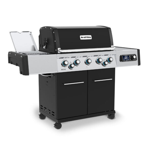 Broil King Regal Q 590 Pro IR 63" Black Natural Gas Grill With iQue