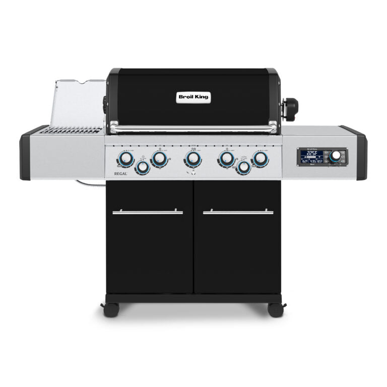 Broil King Regal Q 590 Pro IR 63" Black Propane Gas Grill With iQue