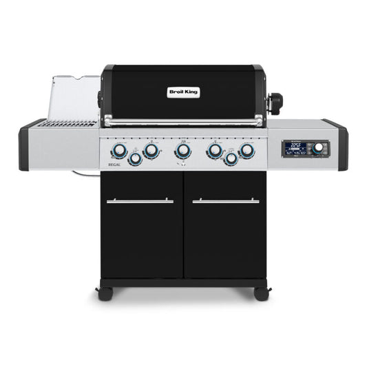 Broil King Regal Q 590 Pro IR 63" Black Propane Gas Grill With iQue