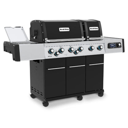 Broil King Regal Q 690 Pro IR 70" Black Propane Gas Grill With iQue