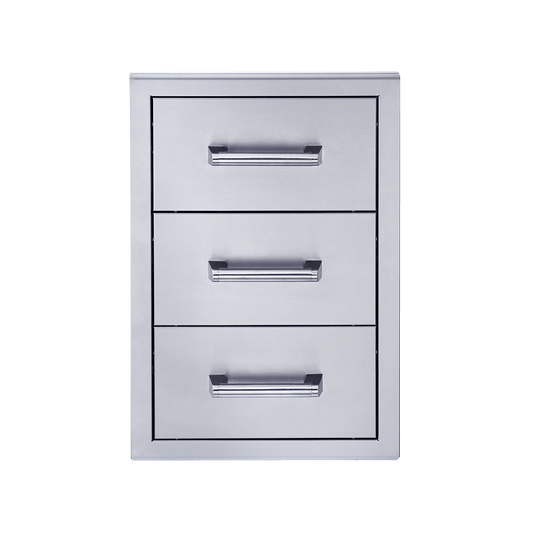 Broilmaster 26" x 18" Stainless Steel Built-In Triple Drawer