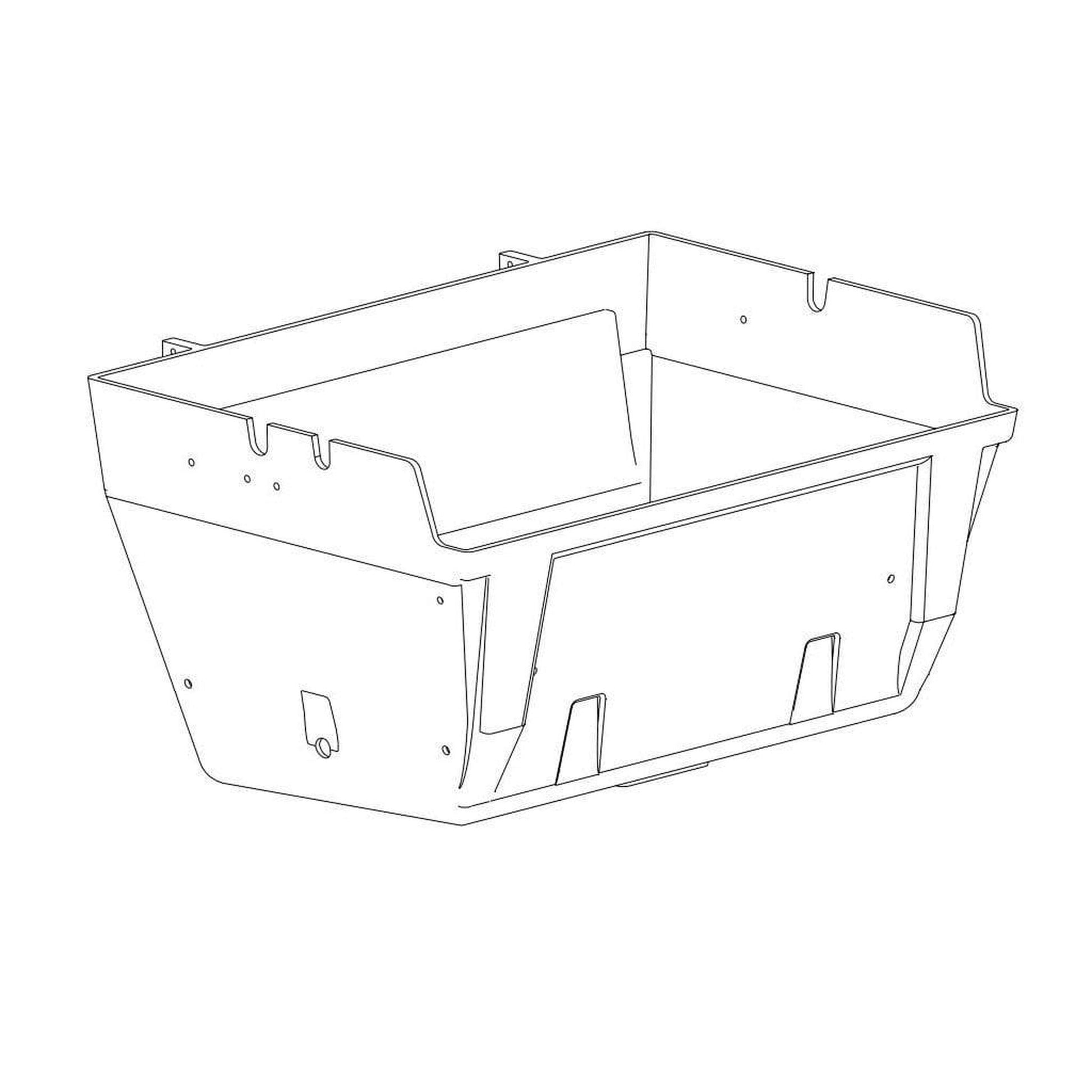 Broilmaster B101443 Black Casting Bottom for P4X, H4X