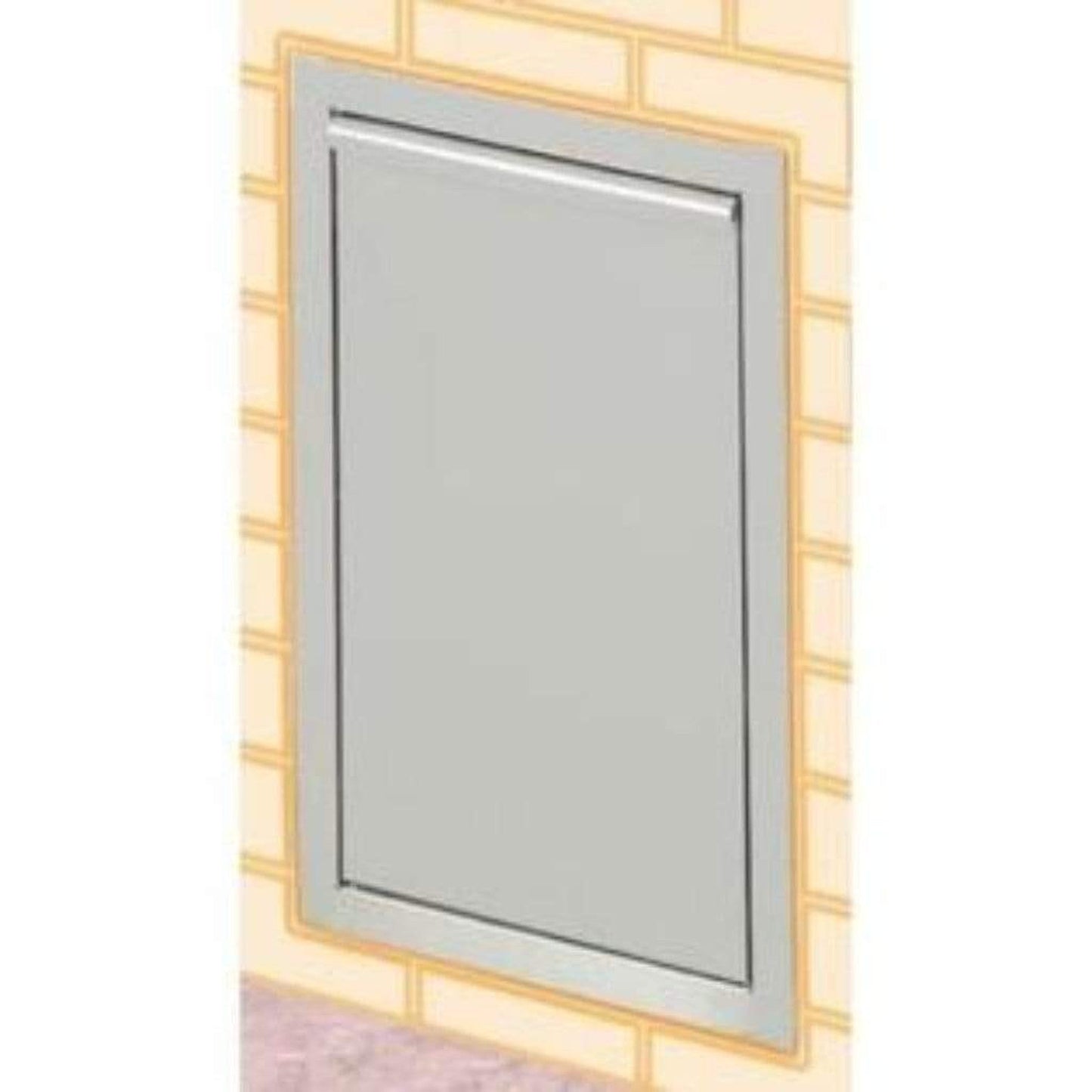 Broilmaster BBA Built-In Stainless Steel Tilt-Out Tank Door