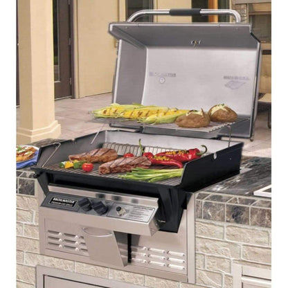 Broilmaster P3X Premium Built-In Natural Gas Grill With Built-In Kit