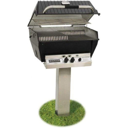 Broilmaster P3X Premium Natural Gas Grill With 48" In-Ground Post