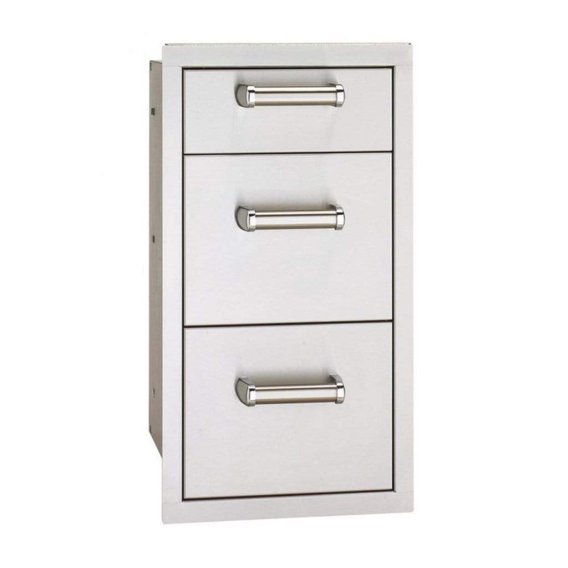 Fire Magic 14" 53803SC Premium Flush Triple Access Drawer w/ Soft