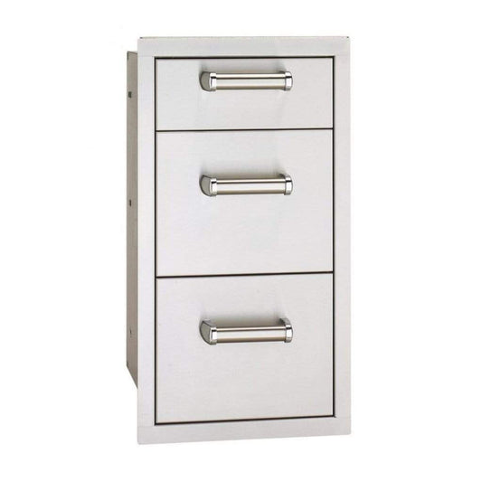 Fire Magic 14" 53803SC Premium Flush Triple Access Drawer w/ Soft