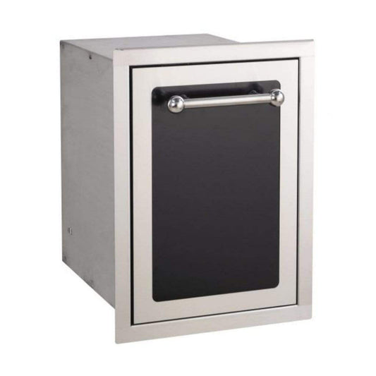Fire Magic 14" 53820HTSC Echelon Black Diamond Trash Cabinet w/ Soft