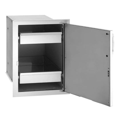 Fire Magic 14" 53820SC Premium Flush Single Access Door w/ Dual