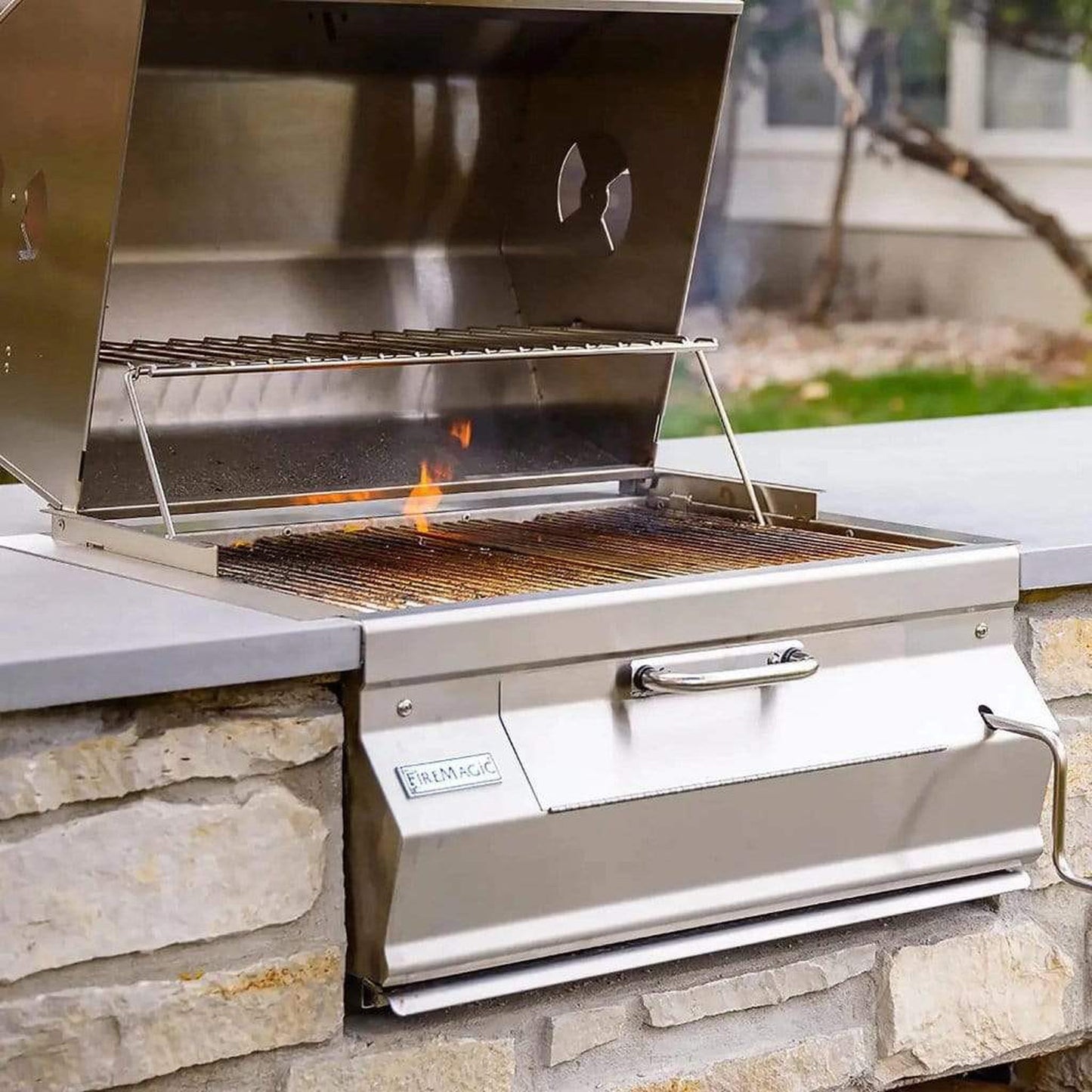 Fire Magic 24" 12-SC01C-A Legacy Built-In Charcoal Grill