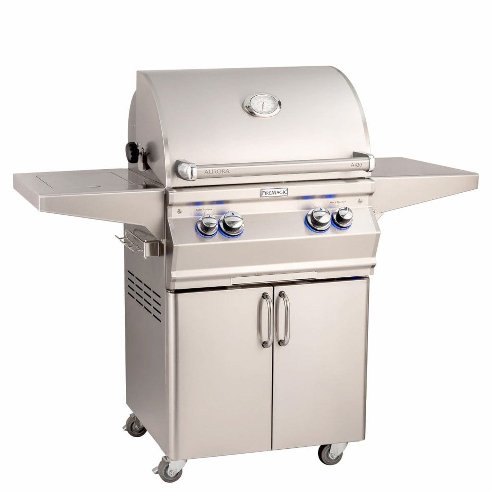 Fire Magic 24" 2-Burner Aurora A430s Gas Grill w/ Single Side Burner