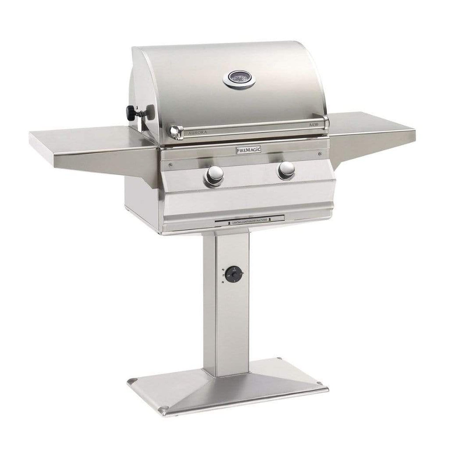 Fire Magic 24" 2-Burner Aurora A430s Patio Post Mount Gas Grill