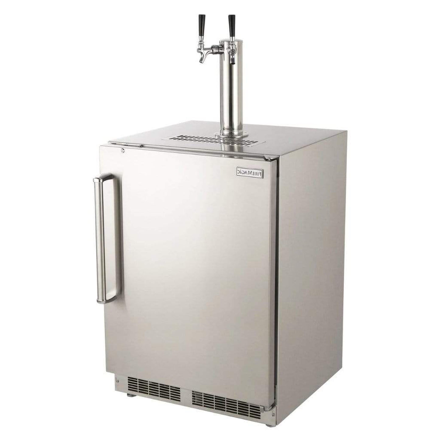 Fire Magic 24" 3594-DR/L Outdoor Rated Dual Tap Kegerator