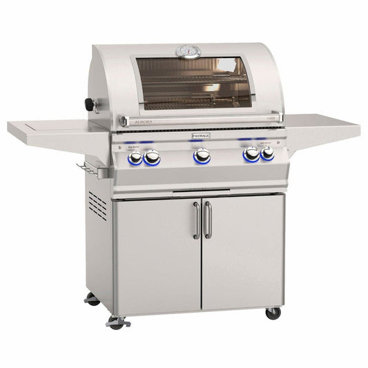 Fire Magic 30" 3-Burner Aurora A660s Gas Grill w/ Single Side Burner,