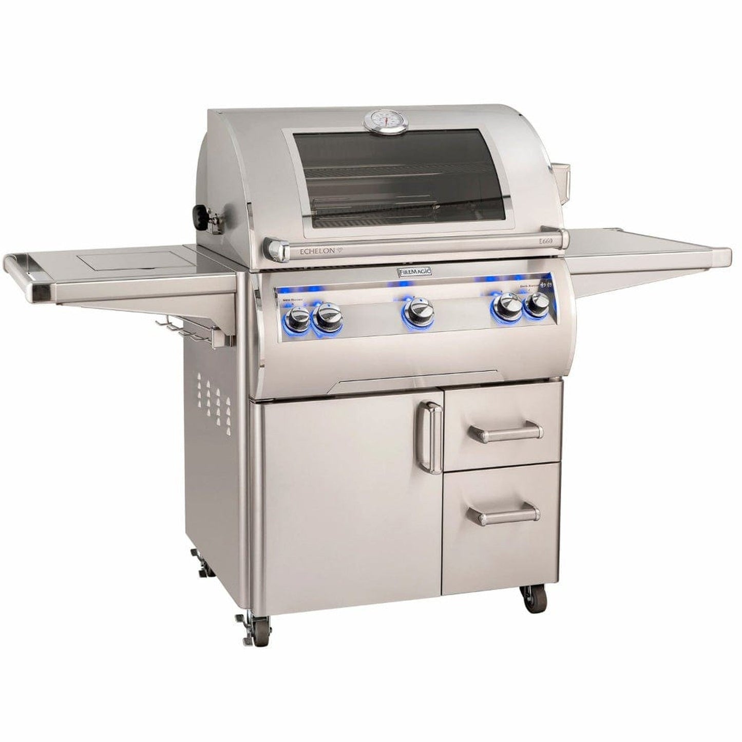 Fire Magic 30" 3-Burner Echelon Diamond E660s Gas Grill w/ Single