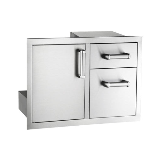 Fire Magic 30" 53810SC Premium Flush Access Door And Double Drawer
