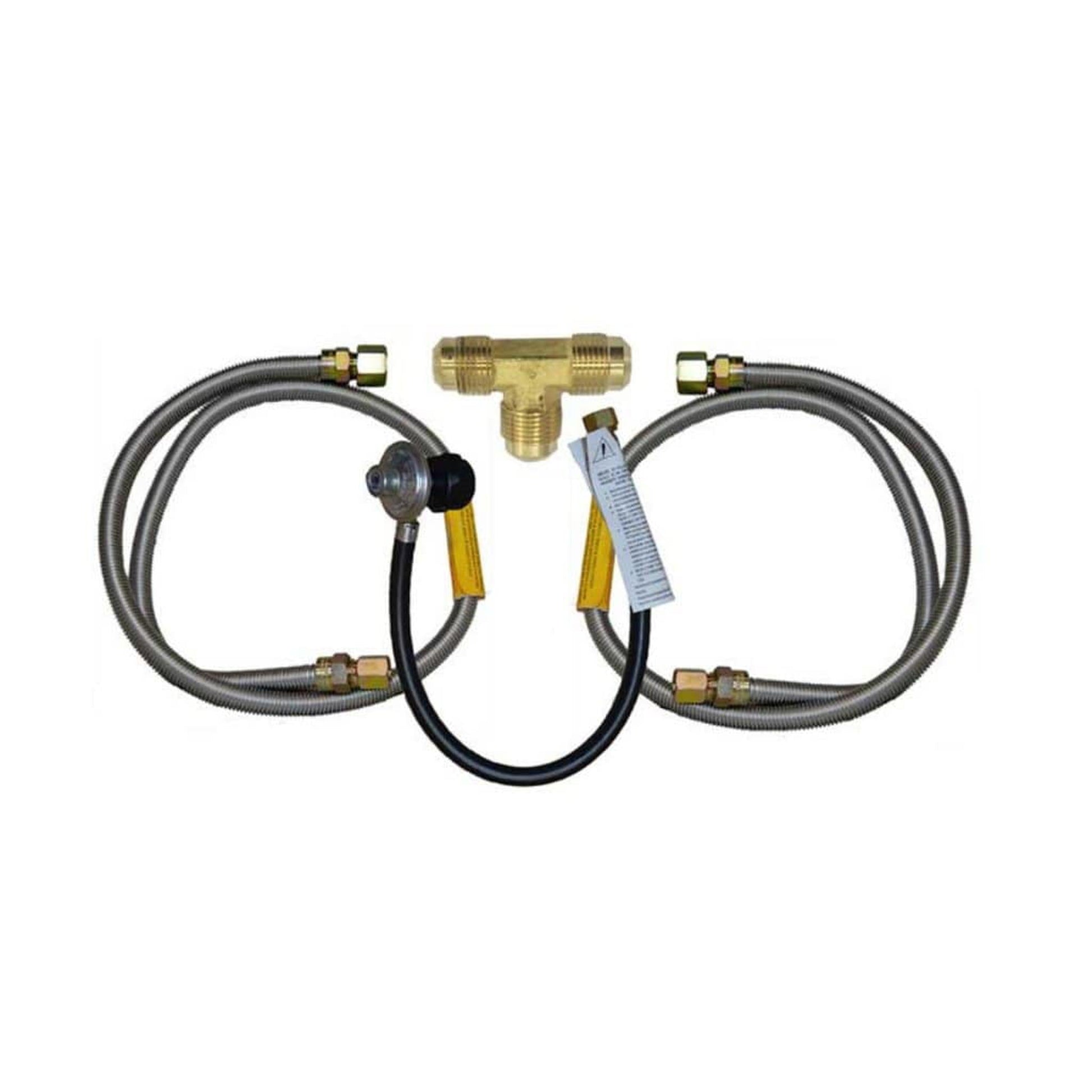 Fire Magic 3023 Built-In Propane Gas Grill and Side Burner Connector
