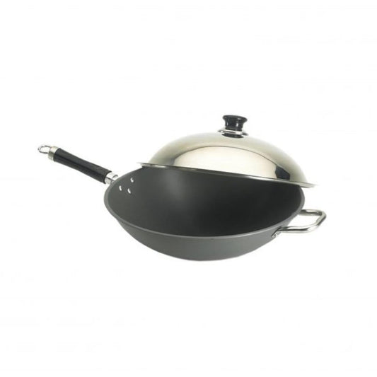 Fire Magic 3572 Wok with Stainless Steel Cover
