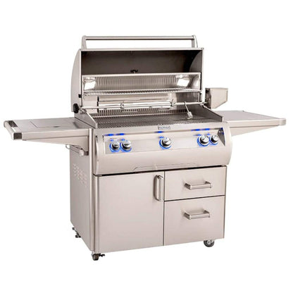 Fire Magic 36" 3-Burner Echelon Diamond E790S Gas Grill w/ Single Side Burner, Rotisserie & Analog Thermometer