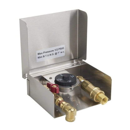 Fire Magic 5521-01T 8" Gas Connection Box With 1-Hour Timer and Quick