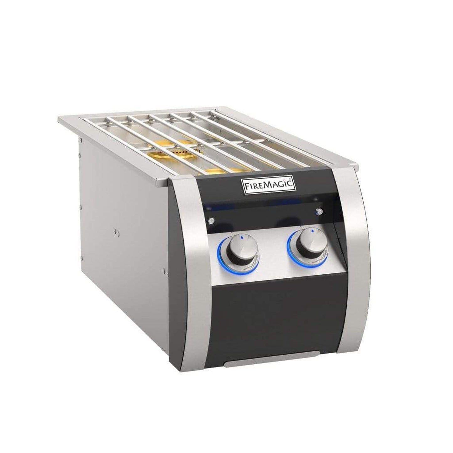 Fire Magic Echelon Black Diamond Built-In Gas Double Side Burner