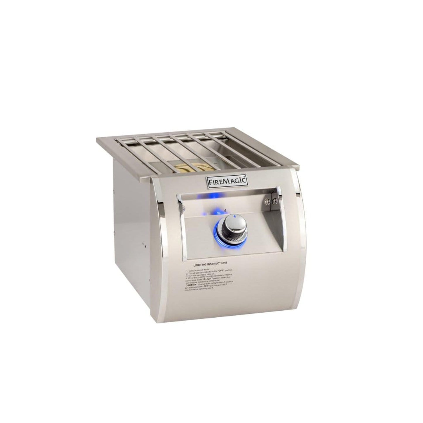 Fire Magic Echelon Diamond Built-In Gas Single Side Burner