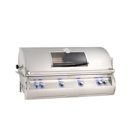 Fire Magic Echelon Diamond E1060i 48" 4-Burner Built-In Natural Gas Grill With Analog Thermometer and Magic View Window (Previous Model)