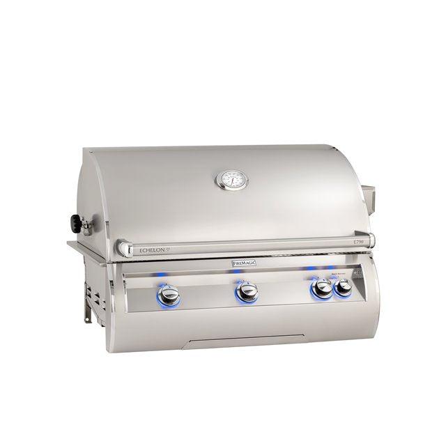 Fire Magic Echelon Diamond E790i 36" 3-Burner Built-In Natural Gas Grill With Analog Thermometer (Previous Model)