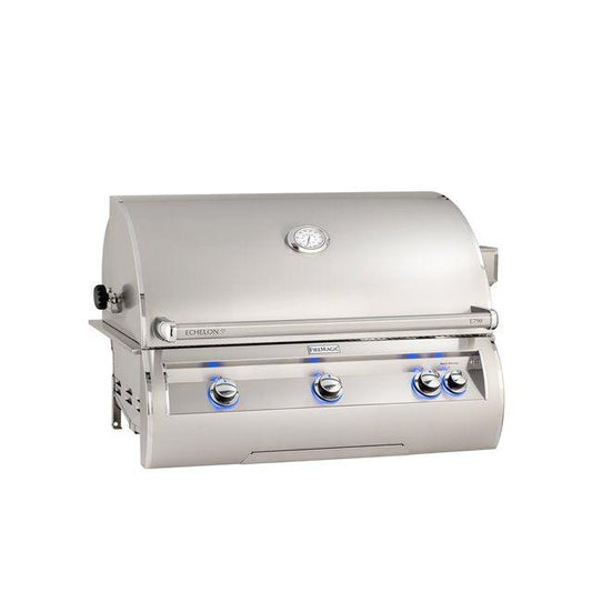Fire Magic Echelon Diamond E790i 36" 3-Burner Built-In Natural Gas Grill With Left Infrared Burner and Analog Thermometer (Previous Model)