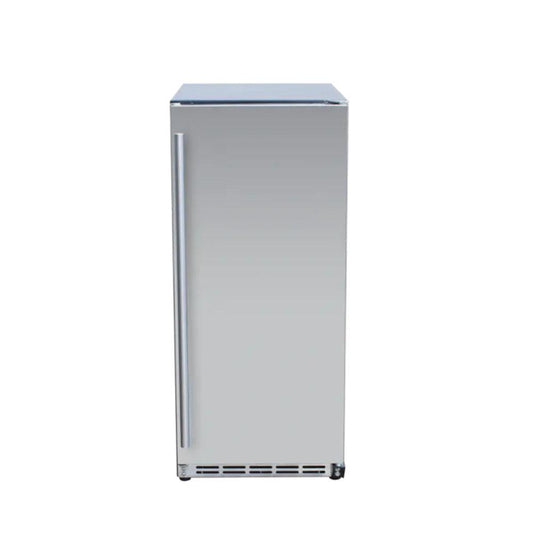 TrueFlame 15" Outdoor Rated Fridge with Stainless Steel Door