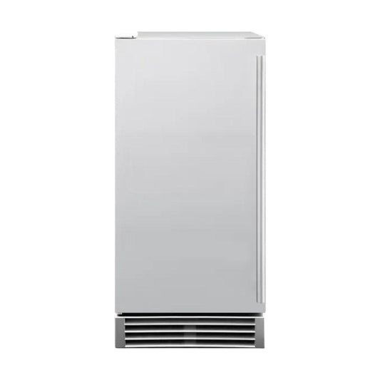 TrueFlame 15" UL-Outdoor Rated Ice Maker with Stainless Steel Door - 50lb Capacity
