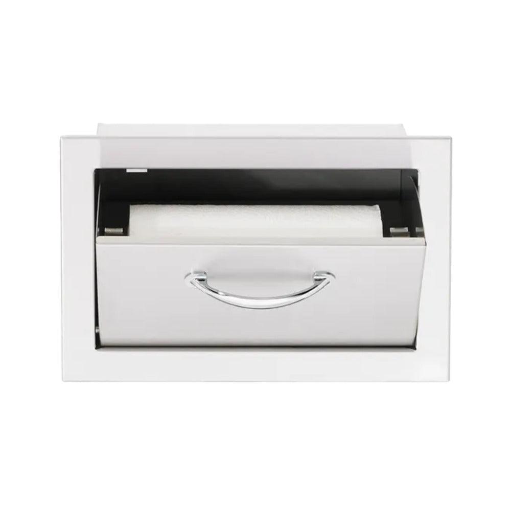 TrueFlame 17" Stainless Steel Paper Towel Storage