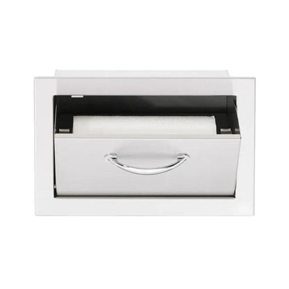 TrueFlame 17" Stainless Steel Paper Towel Storage