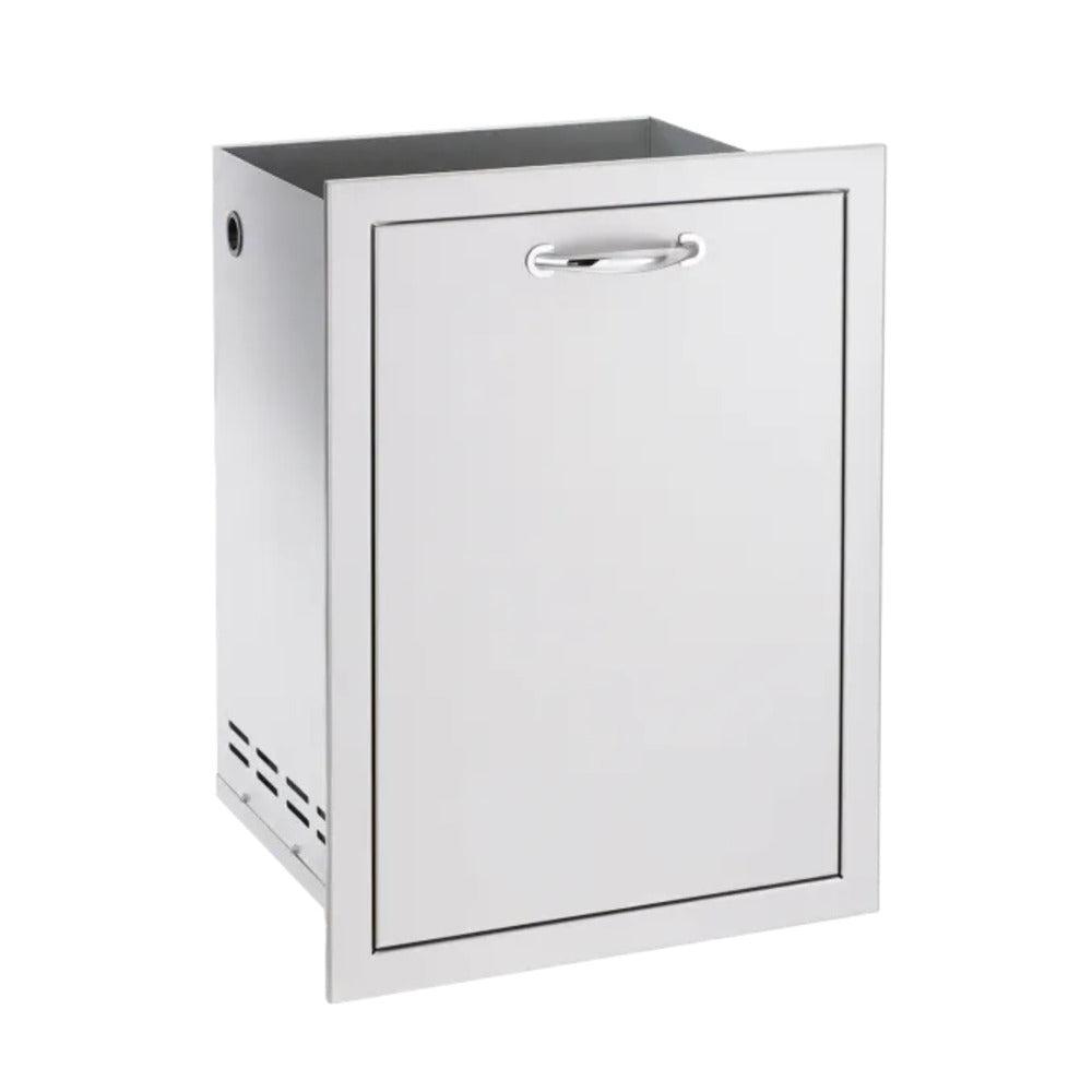 TrueFlame 20" Stainless Steel Trash Pullout Drawer