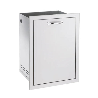 TrueFlame 20" Stainless Steel Trash Pullout Drawer