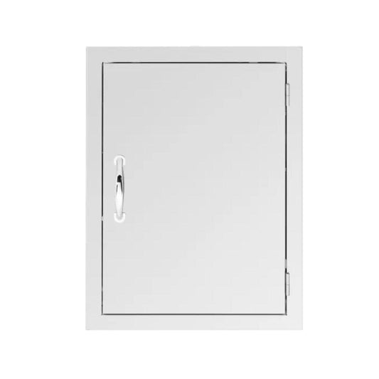 TrueFlame 20" x 27" Stainless Steel Vertical Access Door Masonry Frame Return